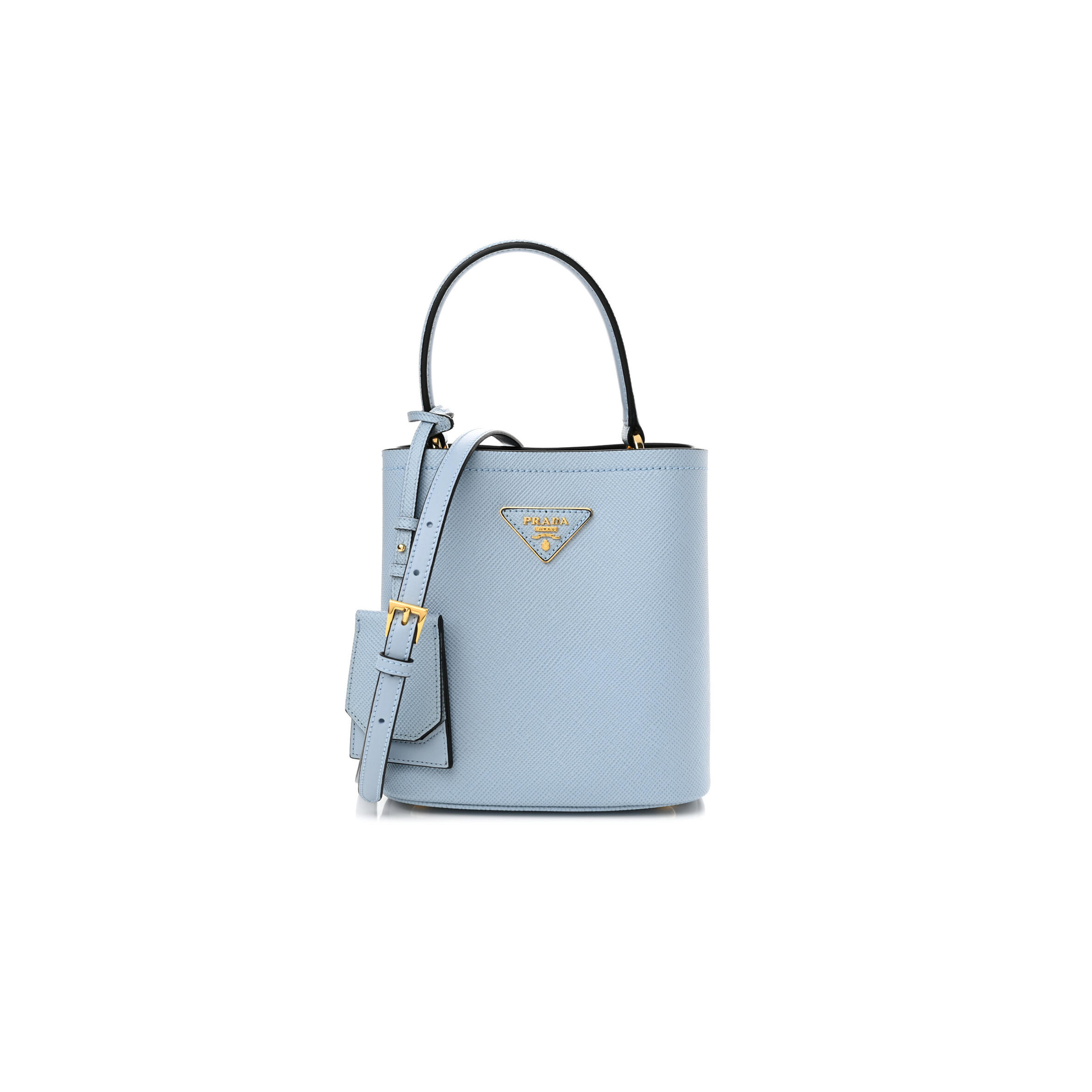 PRADA SAFFIANO SMALL PANIER BUCKET BAG 1BA217 (18*17*10.5cm)